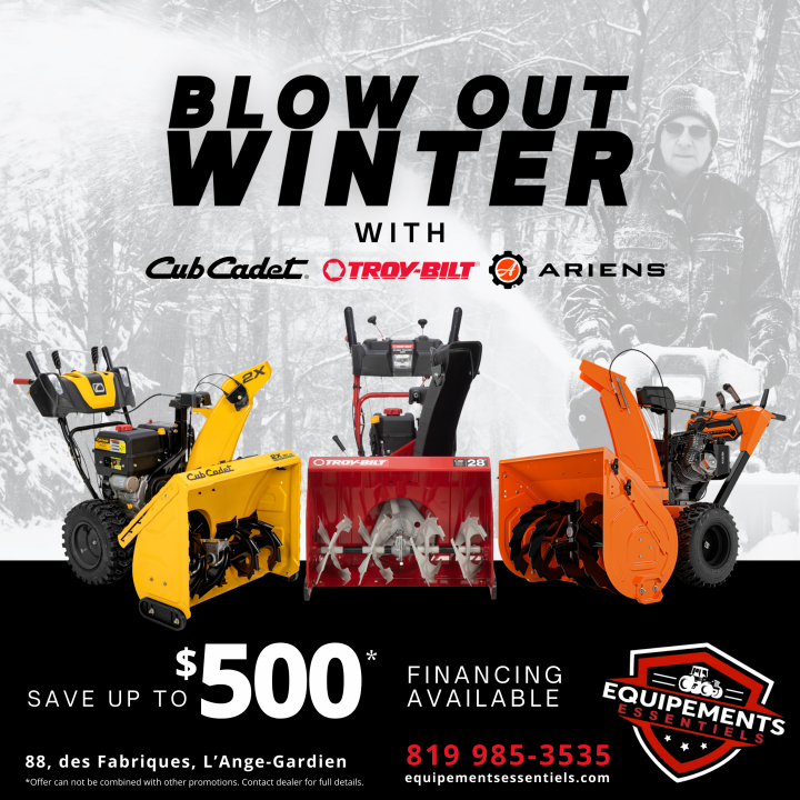 🔥 Save up to $500 on select models! 💰 Financing available for easy payments!